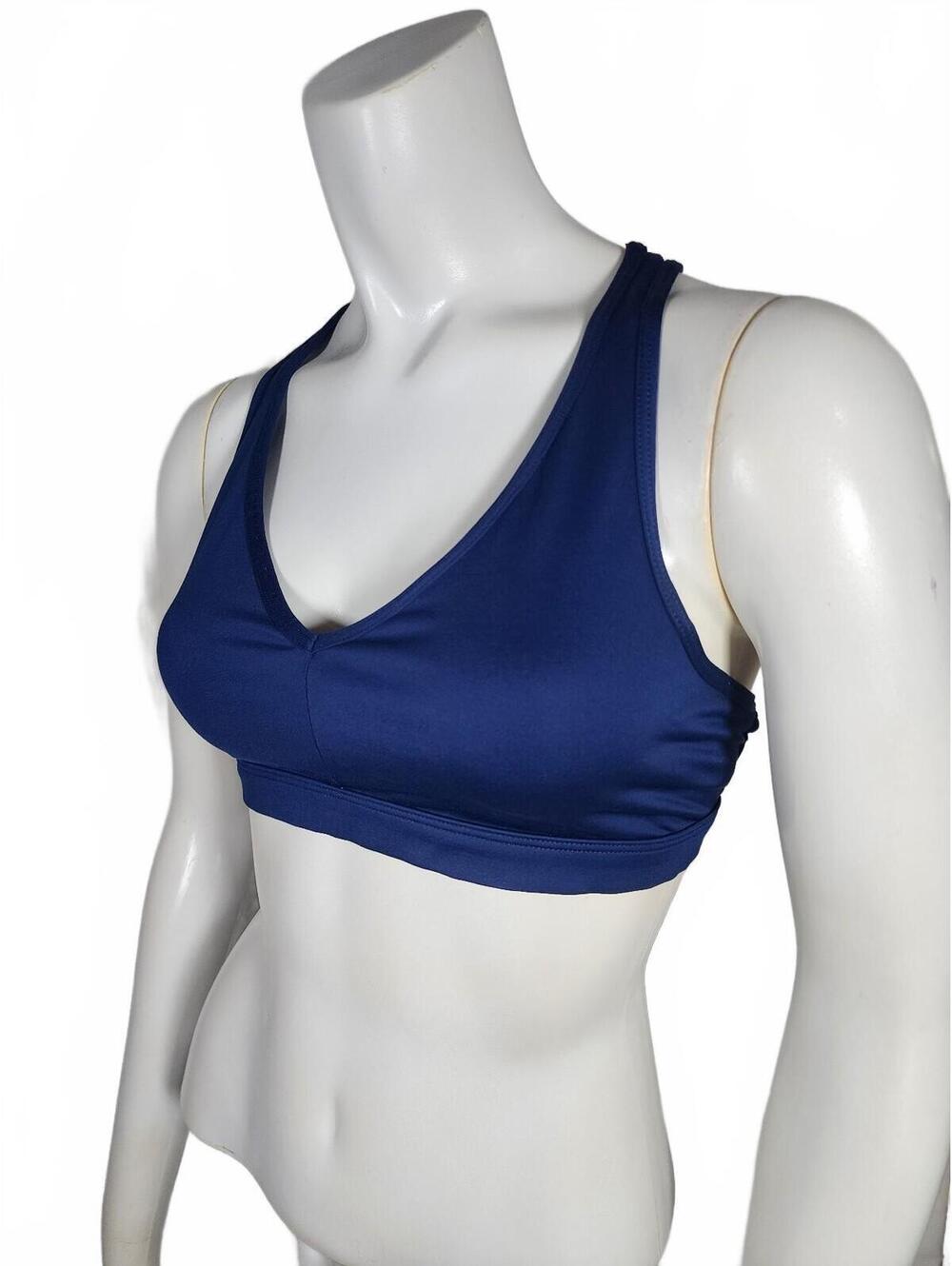Victoria's Secret Sport Navy Blue Strappy Back Sports Bra Small